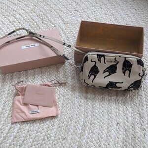 Miu Miu Cat Crossbody Bag